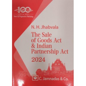 Jhabvala Law Series's Sale of Goods Act and Indian Partnership Act Notes for BA. LL.B & LL.B by Noshirvan H. Jhabvala | C. Jamnadas & Co. [Edn. 2024]